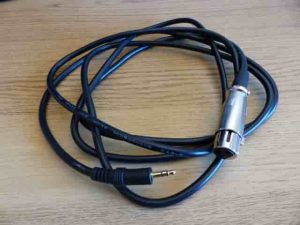 Neewer xlr to 3.5mm cable