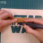 Star Wars Led Edge Lit SIgn - Cutout Stencil