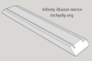 infinity mirror side iso profile inches