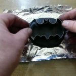 Batman led spinner clay polymer cookie cutter